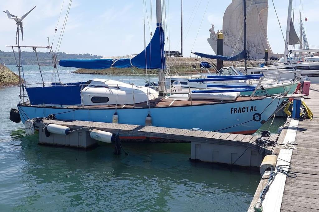 Sailboat In Belem, Romantic Sleep, Romantic Night. Botel