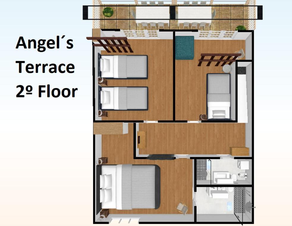 Apartment Angel's Duplex Terrace Five Bedrooms