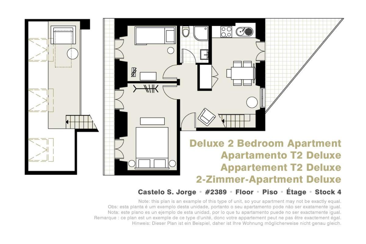 Serviced - Castelo S. Jorge Lisboa