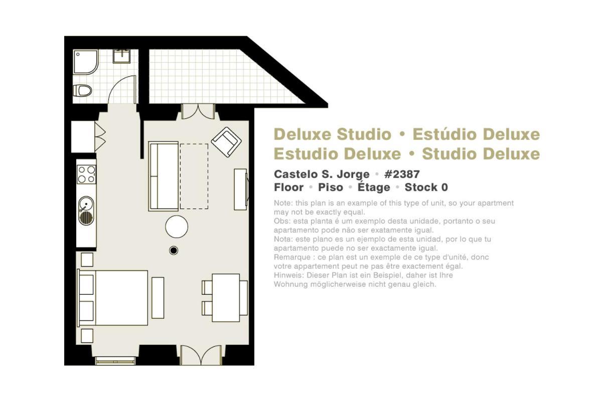 Serviced - Castelo S. Jorge *