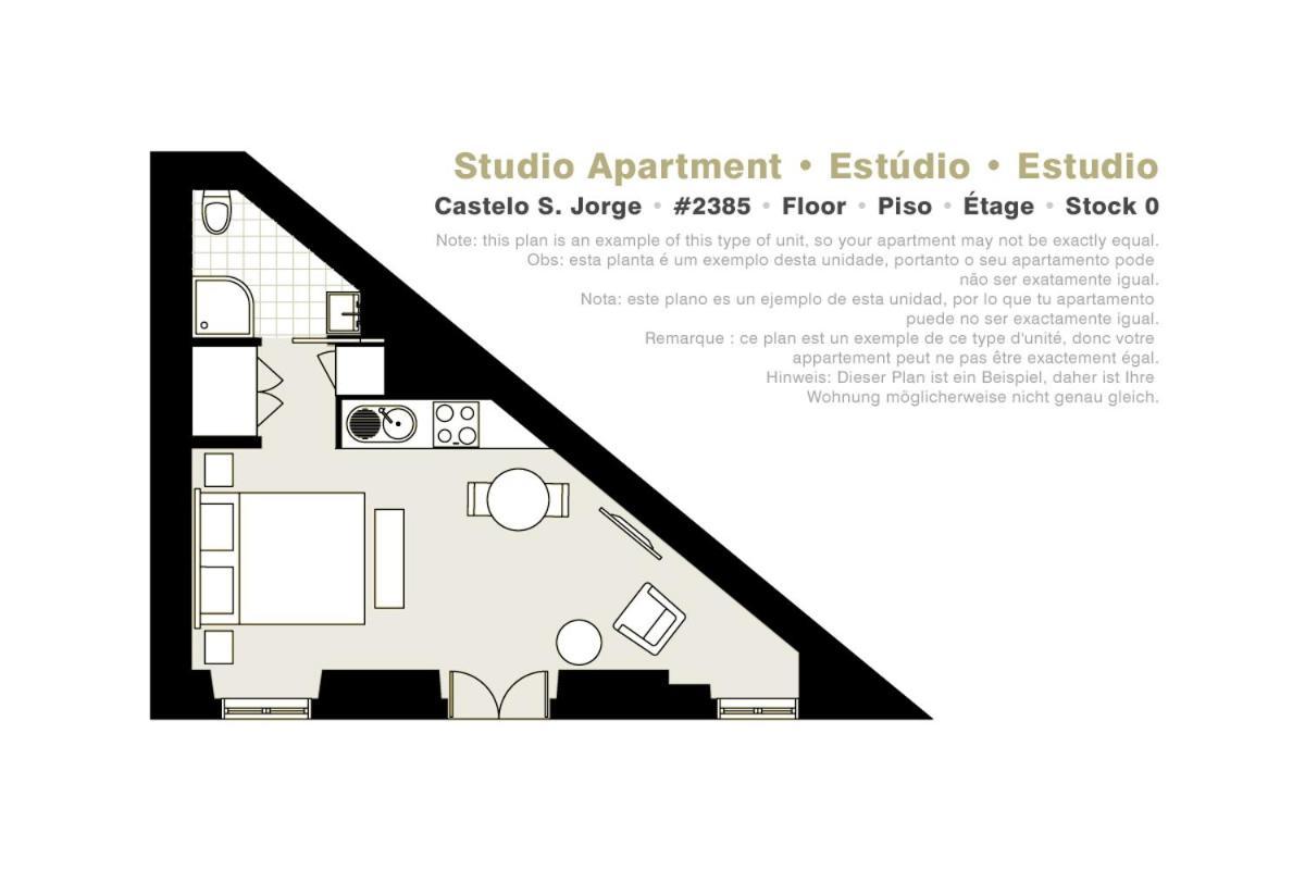 Serviced - Castelo S. Jorge Lisboa
