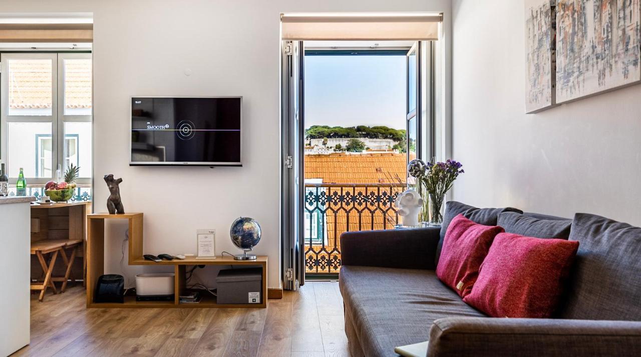 Chiado With View To The Castle * Lisbon