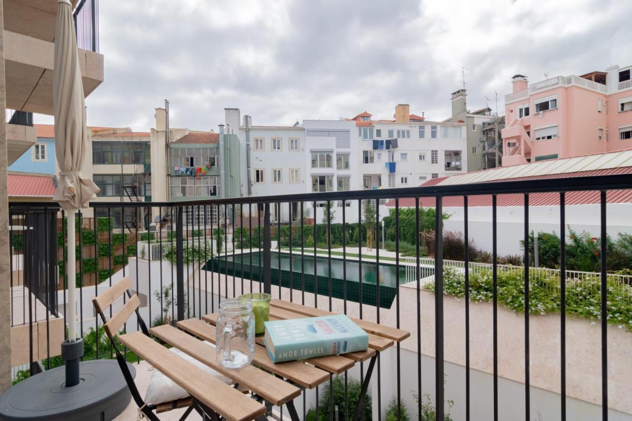 Bright 1 Bdr W/ Pool View By Lovelystay Lisbon