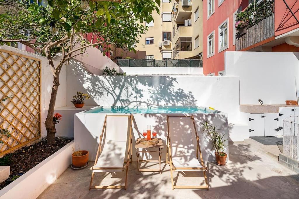 Flat Art - Luxury With Private Pool & Garden Apartment Lisbon