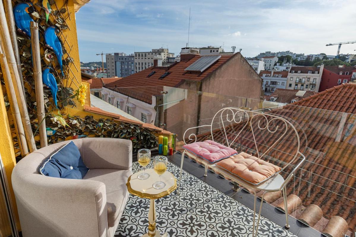 Peaceful Loft - Amazing Terrace & View Apartamento Lisboa