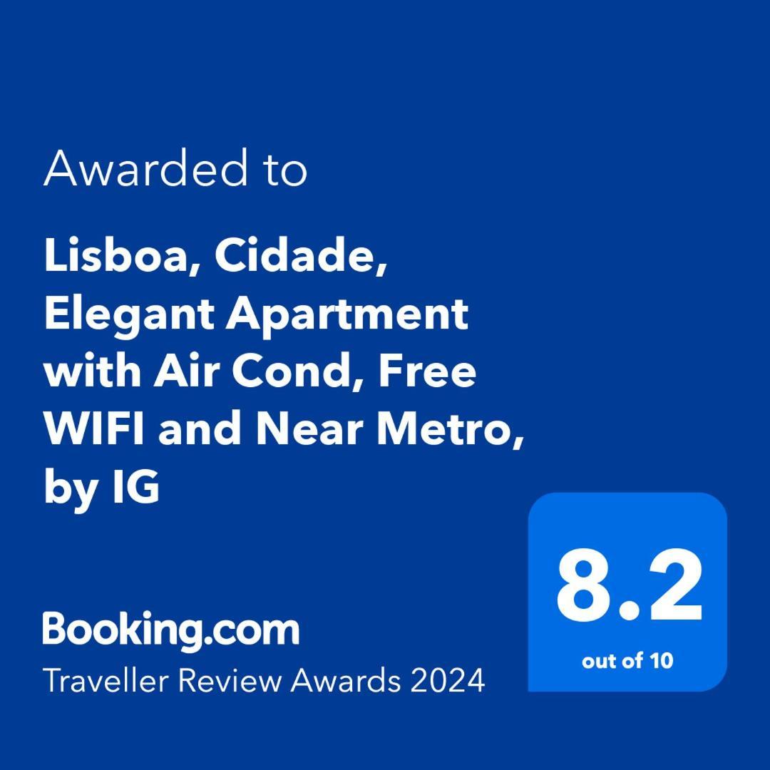 Lisboa, Cidade, Elegant With Air Cond, Free Wifi And Near Metro, By Ig * Lisbon