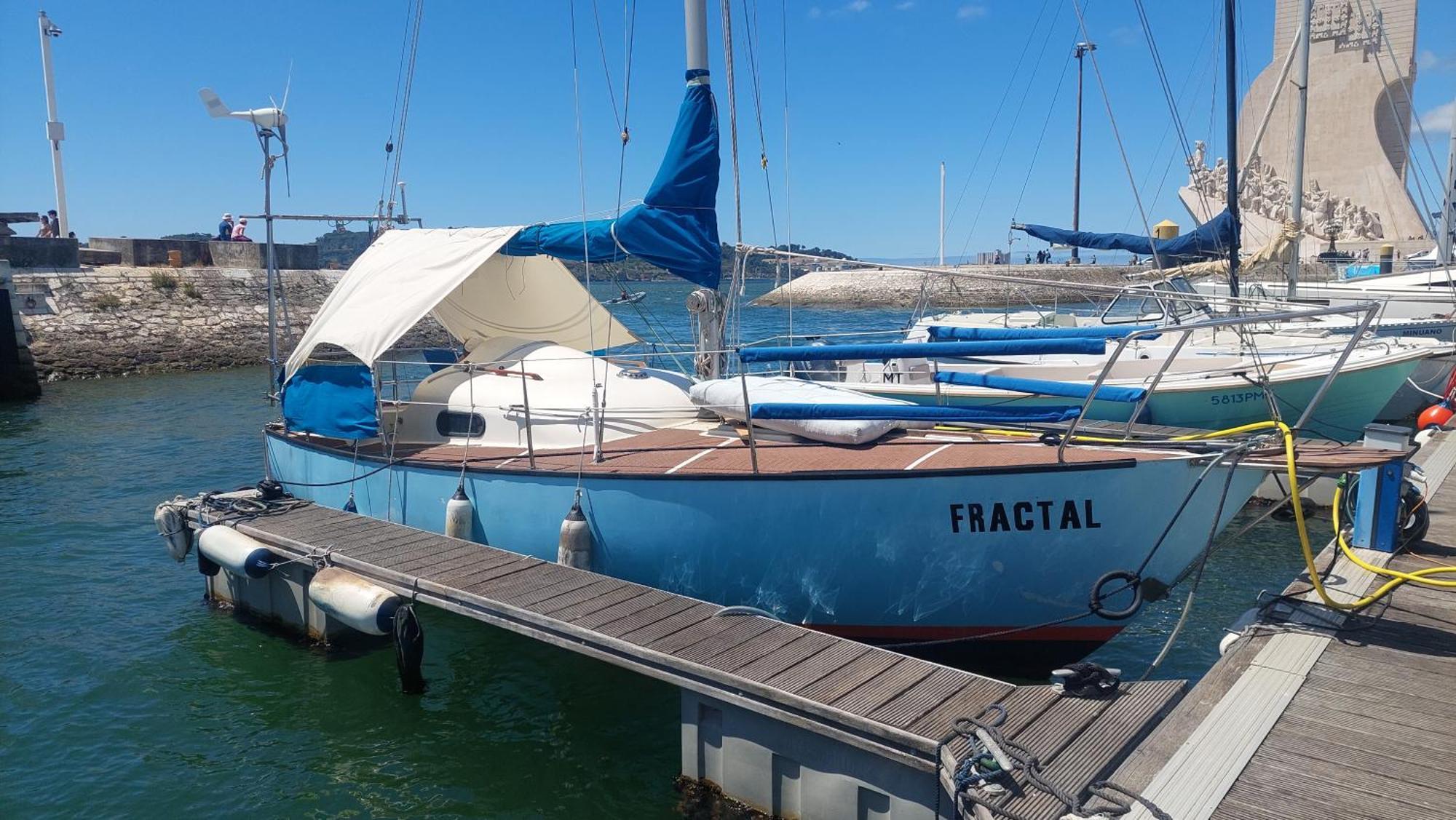 Fractal - Vintage Sailboat In Belem