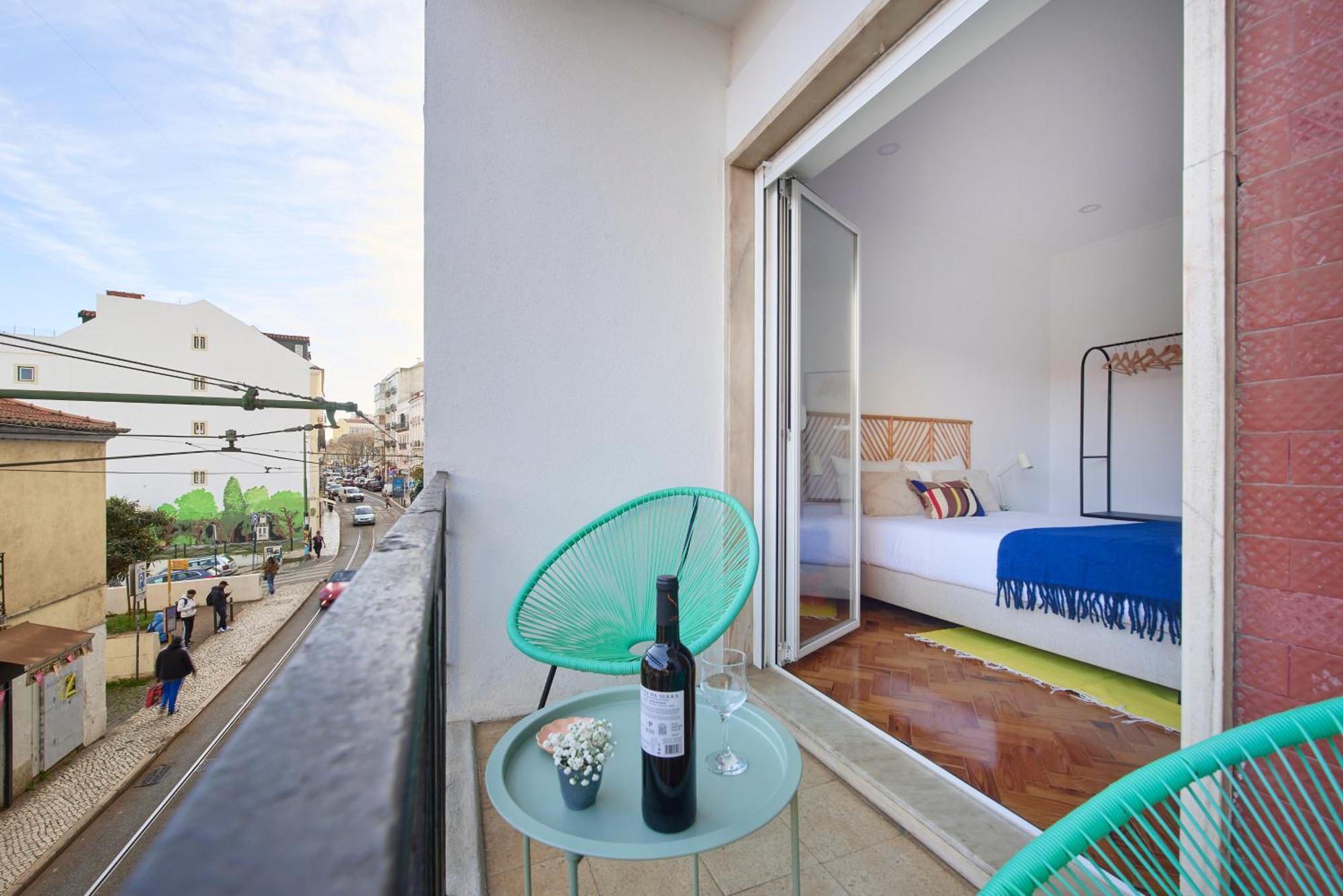 Apartment Charming Graca Flat W Balcony, By Timecooler Lisbon