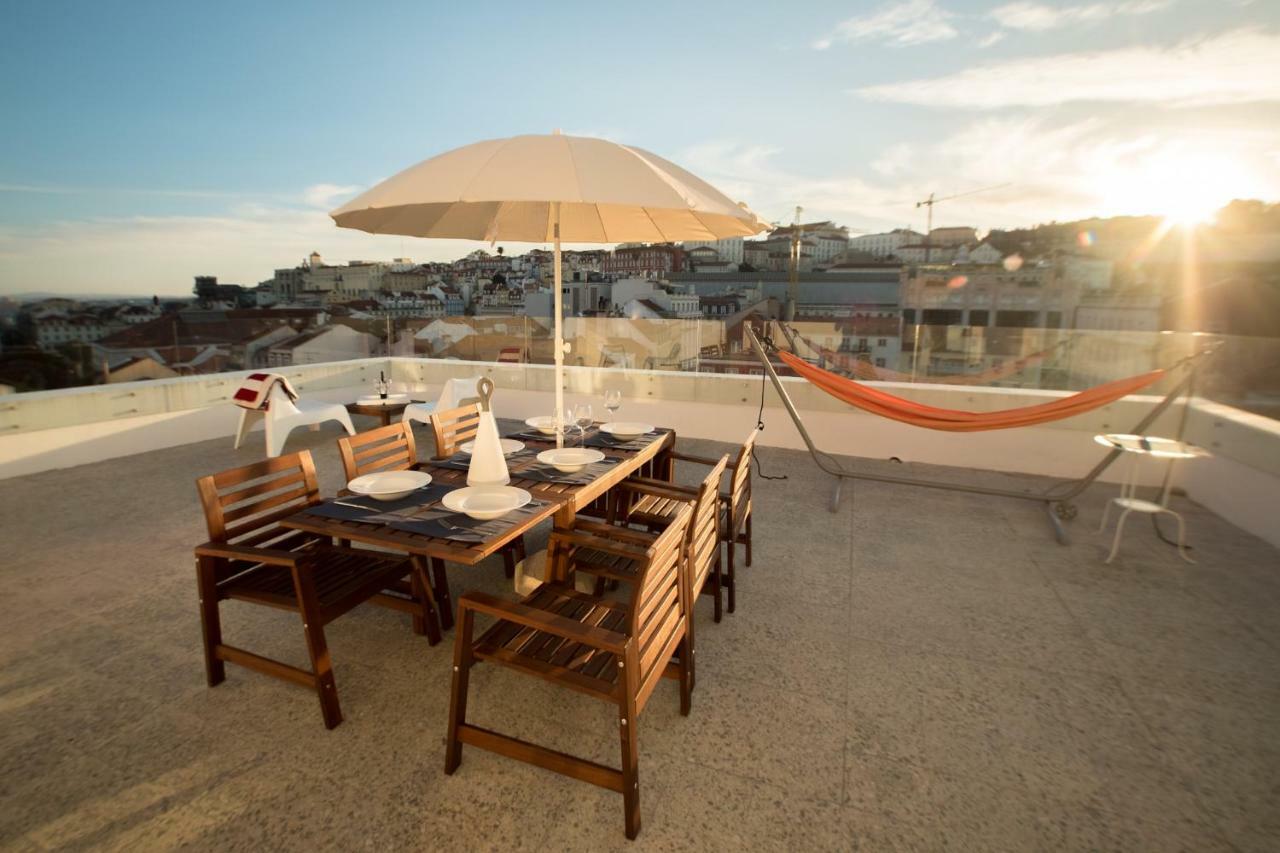 Apartment Amazing Rooftop Terrace Downtown Lisbon