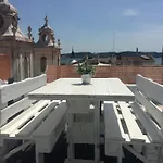 A Terrace On A Topfloor With A View