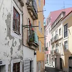 Lisbon Alfama Street View