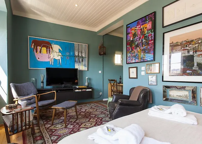 Joivy Trendy Studio With Views To The Castle, In Graca