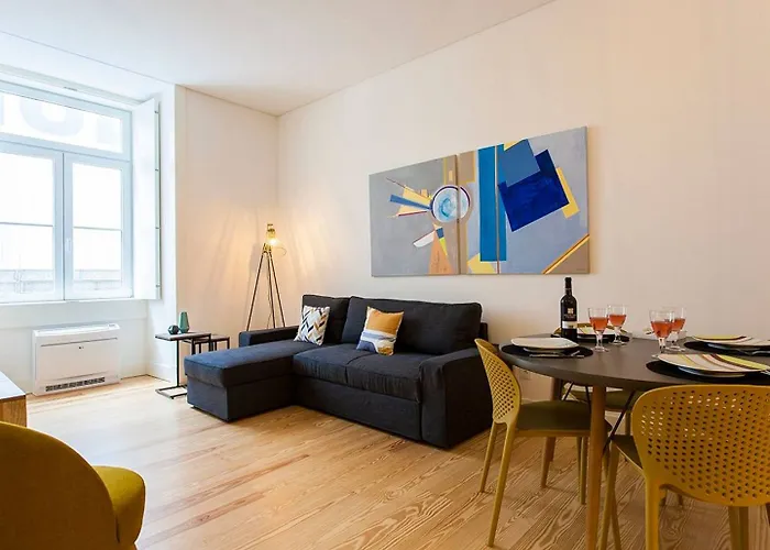 Joivy Modern 1-Bed Apt Nearby Praca Do Comercio, In Baixa