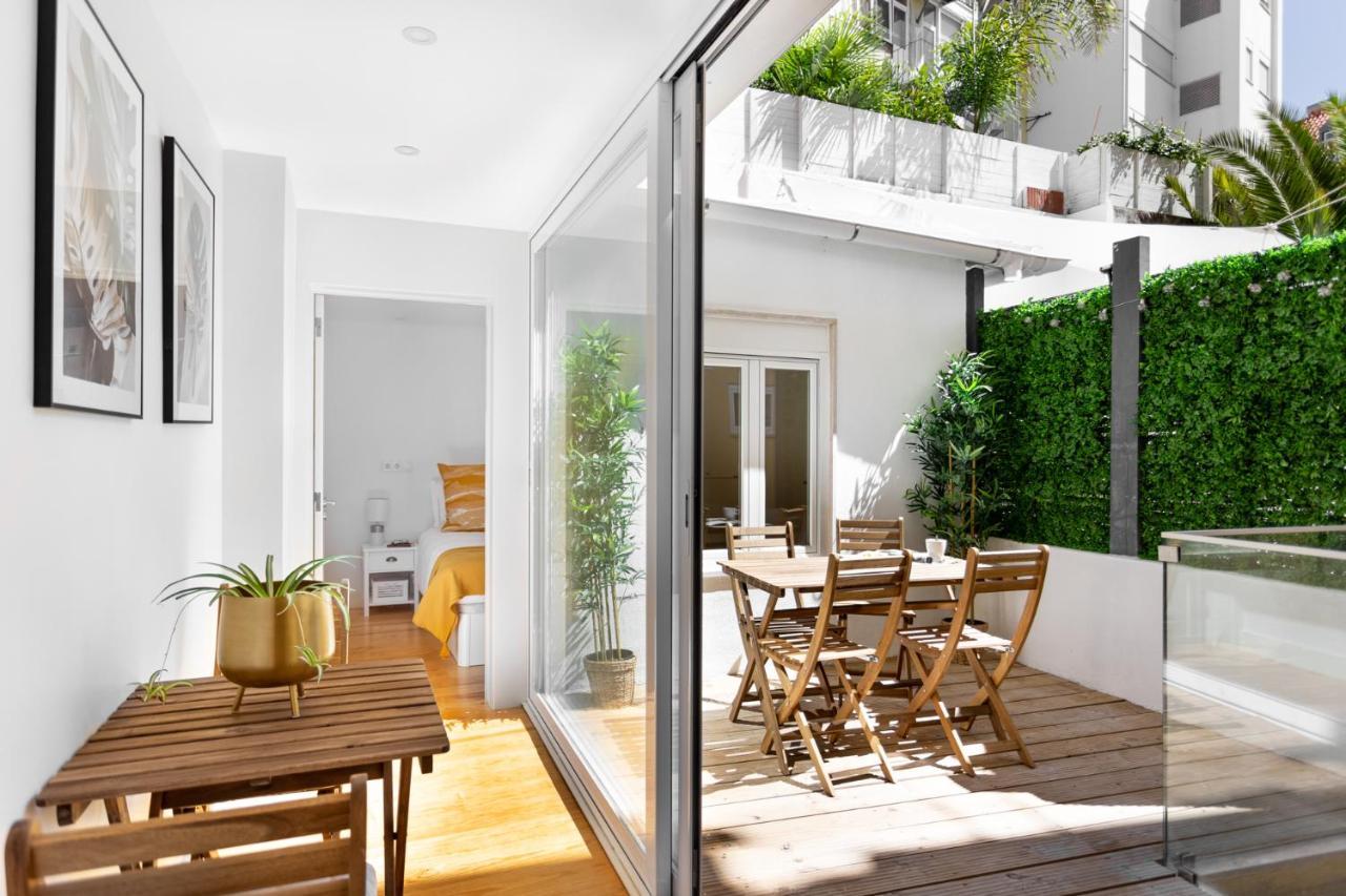 Joivy Principe Real 2br With Terrace Nearby Botanical Garden Of Apartamento Lisboa