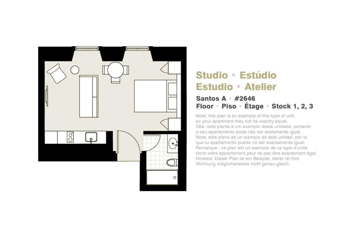 Serviced - Santos Apartment