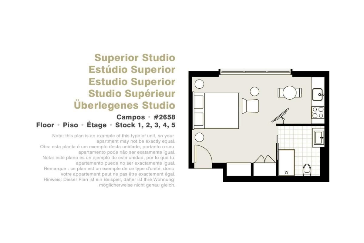 Apartment Serviced - Campos *
