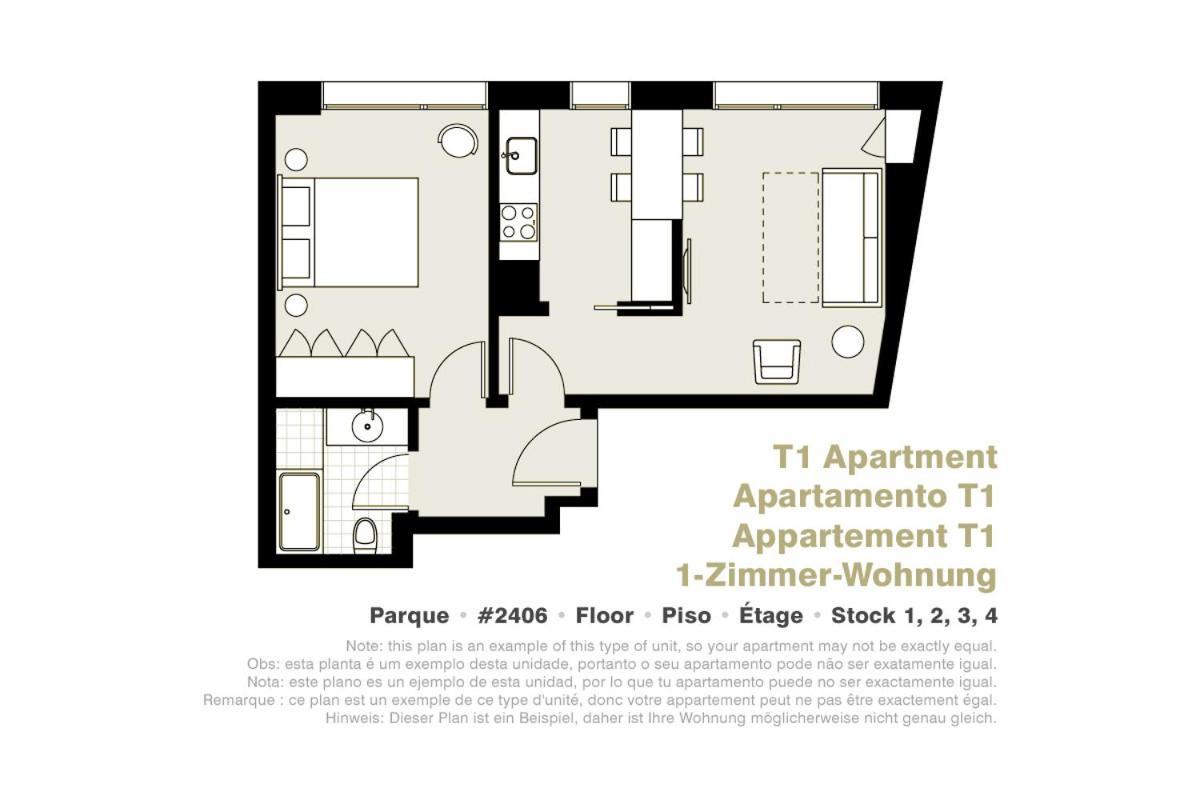Serviced - Parque Apartment Lisbon