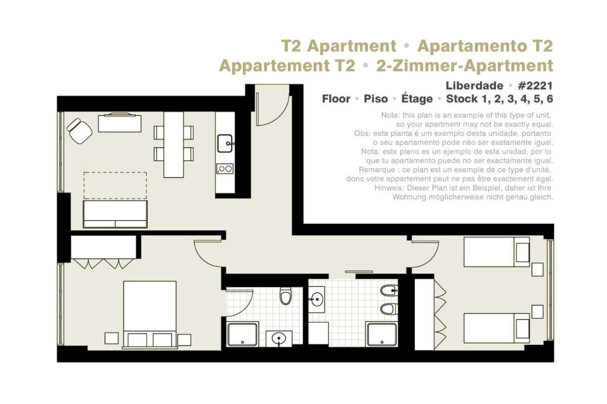 Lisbon Serviced Apartments - Liberdade Apartment Lisbon