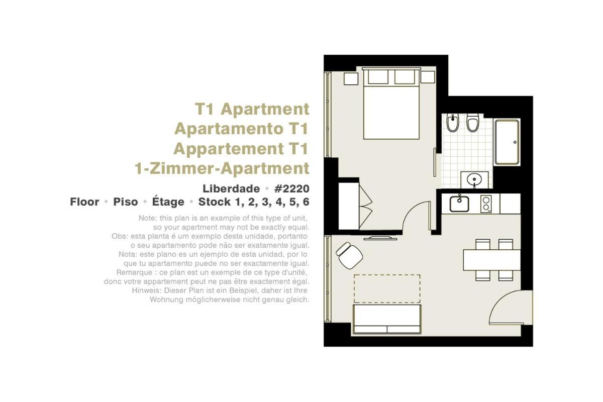 Apartment Lisbon Serviced Apartments - Liberdade Lisbon