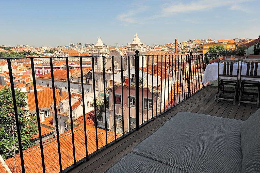Apartment Portuguese Living Chiado Terrace Lisbon