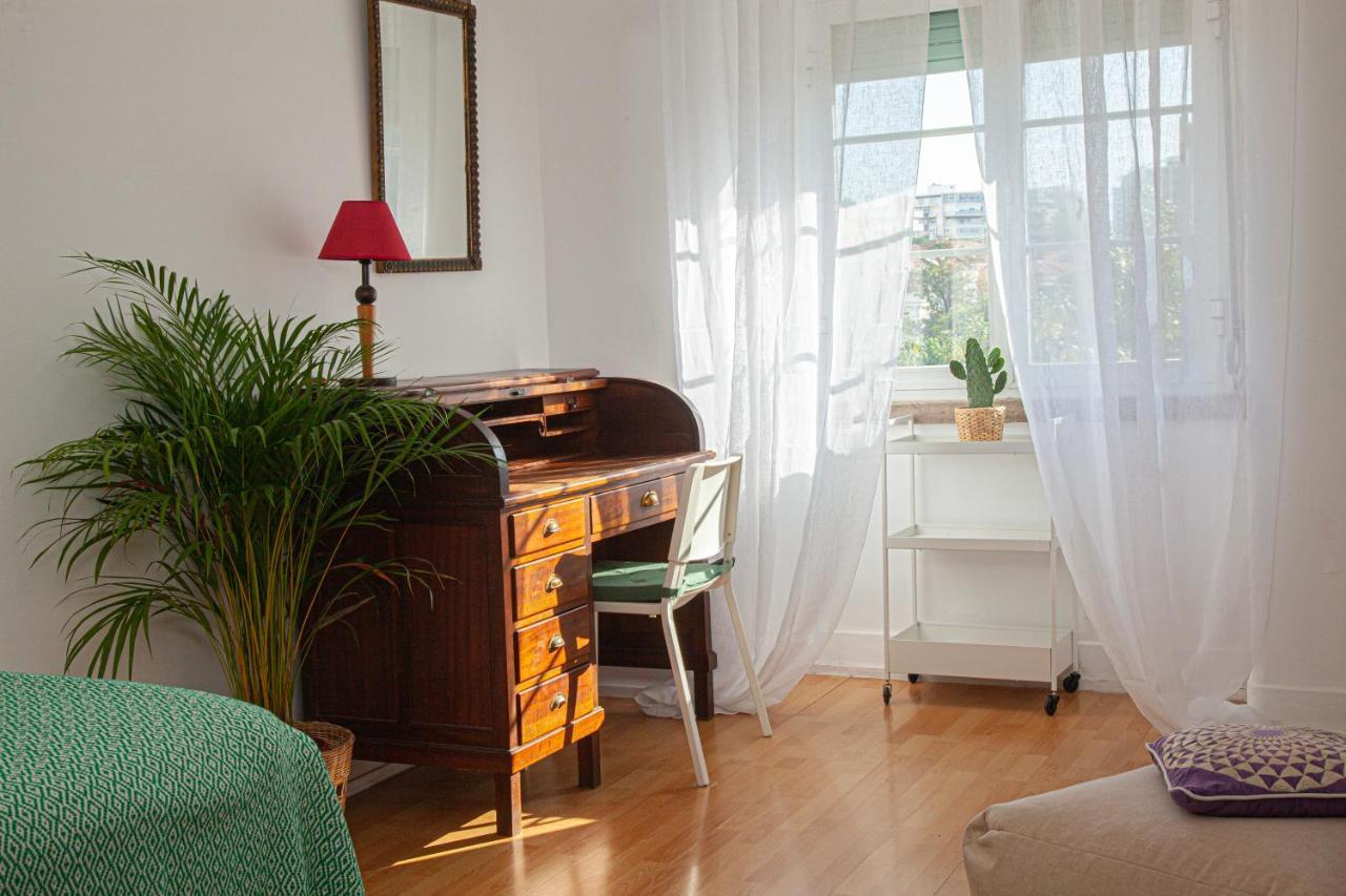 Ola ! Central Lightning Quiet View Garden 10mn Airport Apartamento Lisboa