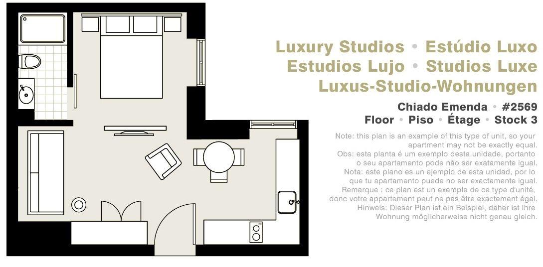 Serviced - Chiado Emenda Apartamento *