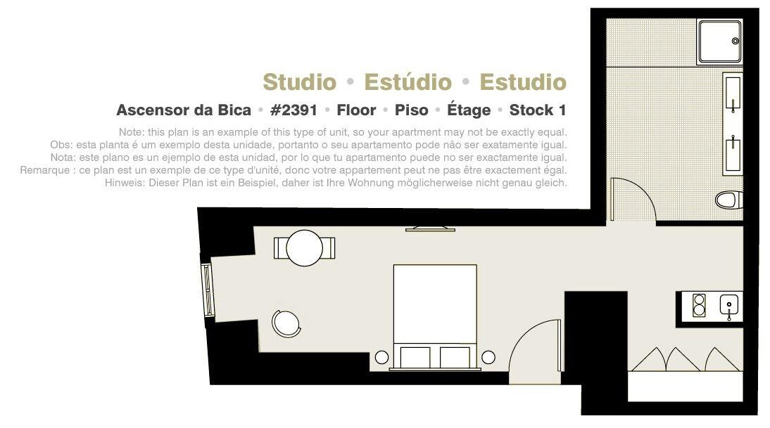 Apartment Ascensor Da Bica - Serviced
