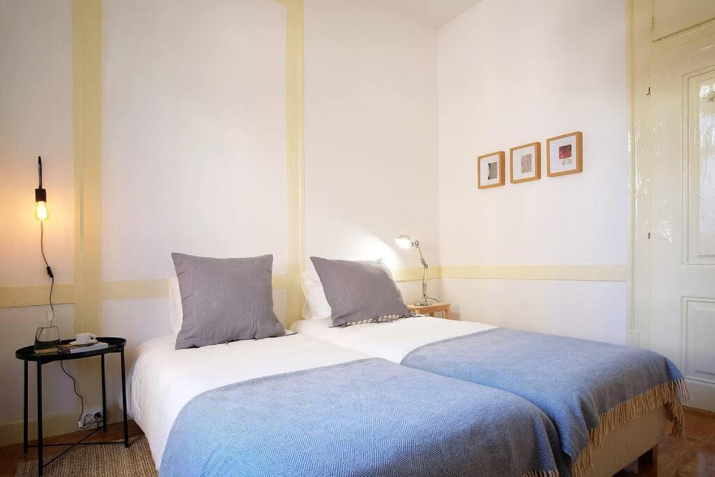 Bh2 Charm In Bohemian Bairro Alto * 4bdr * Old Style * Lisbon