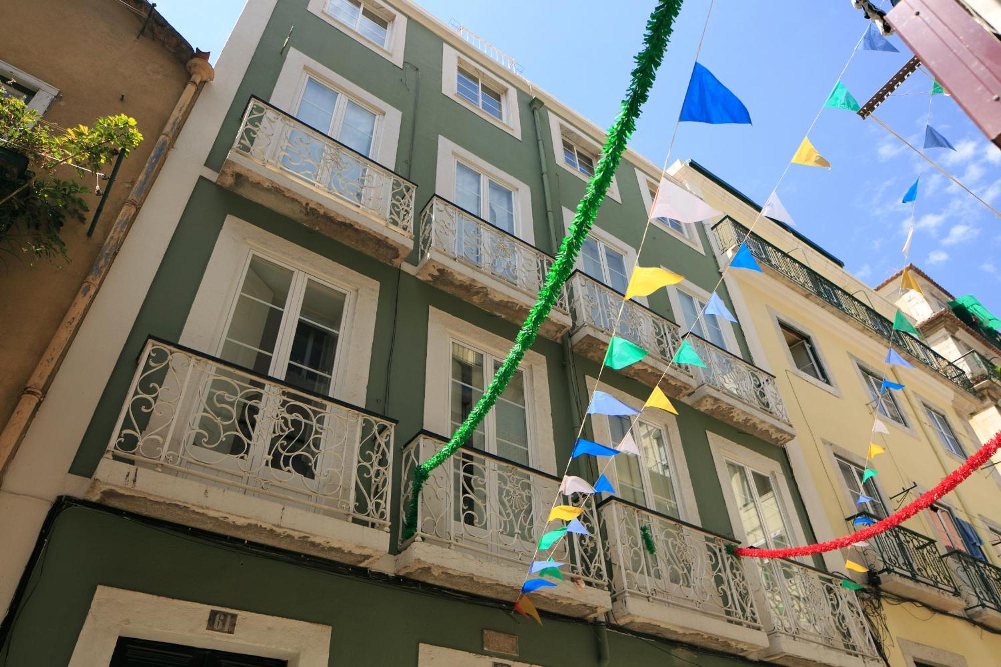 Com Varanda No Centro De Lisboa, Ttl269 Apartamento
