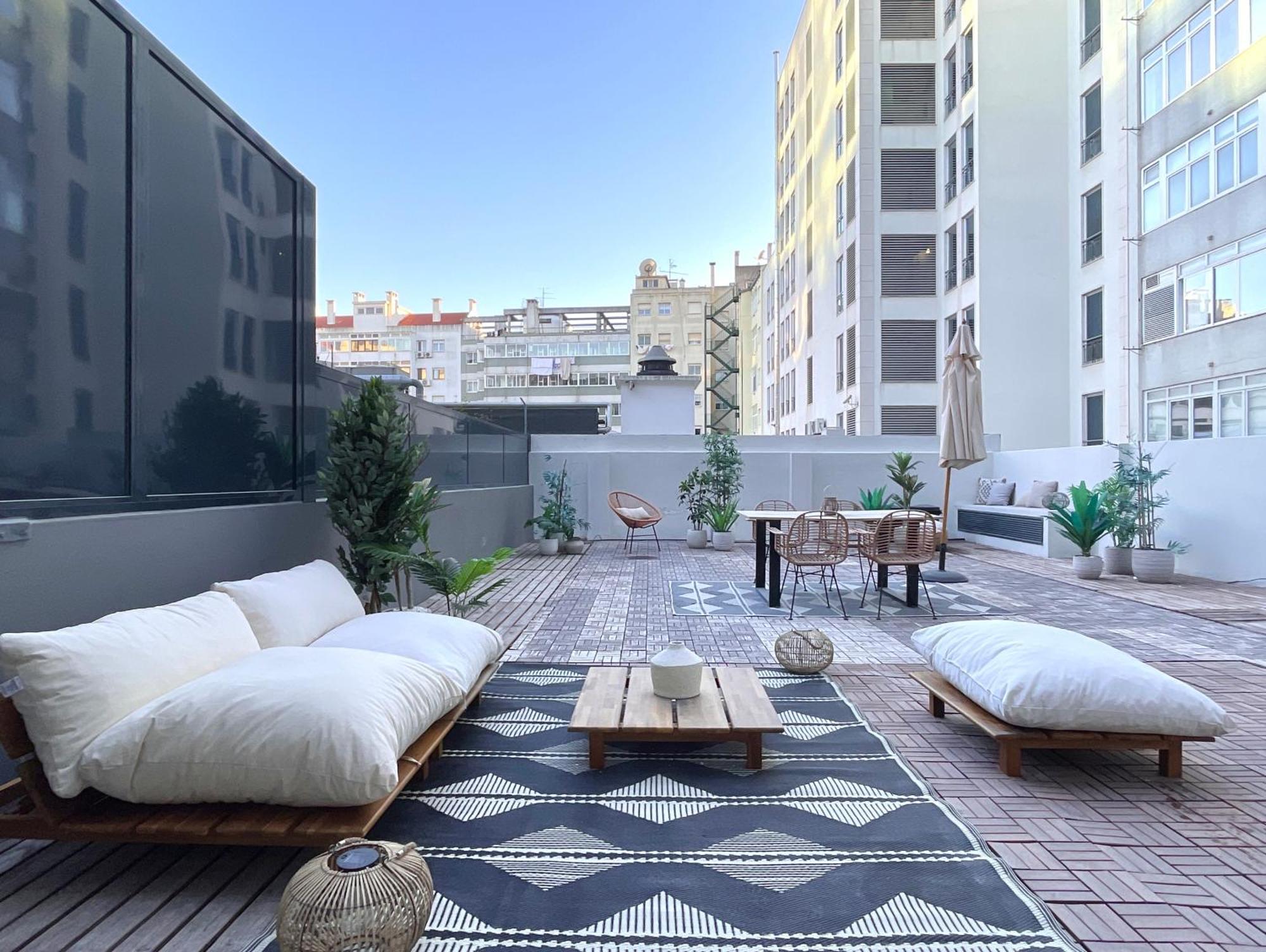 Apartment Casa Boma - Brighting With Spacious Terrace - Alvalade Iii
