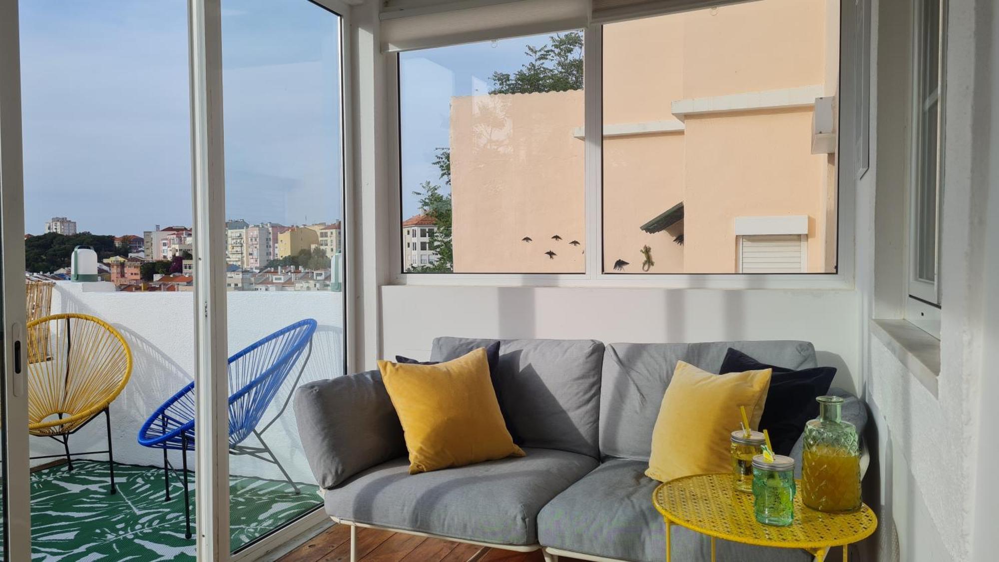 Happy - With A View, Private Terrace & Ac *