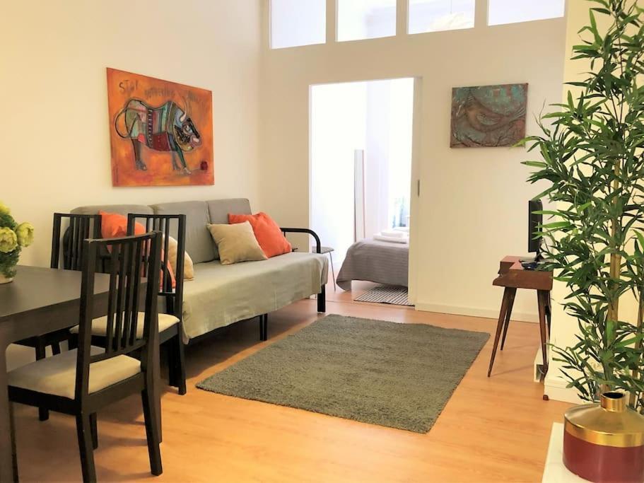 Apartment Sj1d+e Heart Of Baixa New A/c Spacious 2 Apts 5br2ba Lisbon