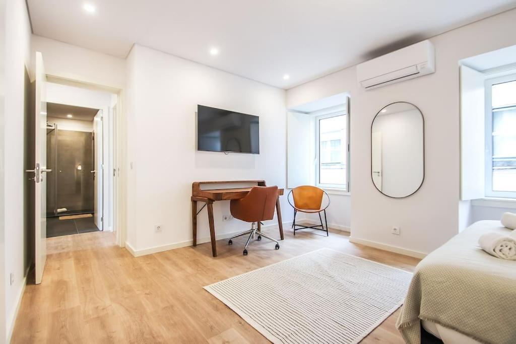 Outstanding Liberdade Spacious 2 Bedroom W Ac Apartment Lisbon