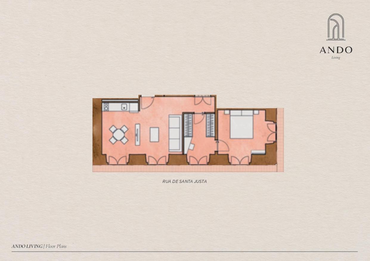 Ando Living - Santa Justa 79 House Lisbon
