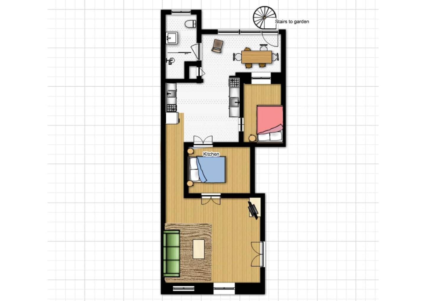Apartment Cec Charm At Coolest Area To Stay: Pr. Real / Br. Alto *
