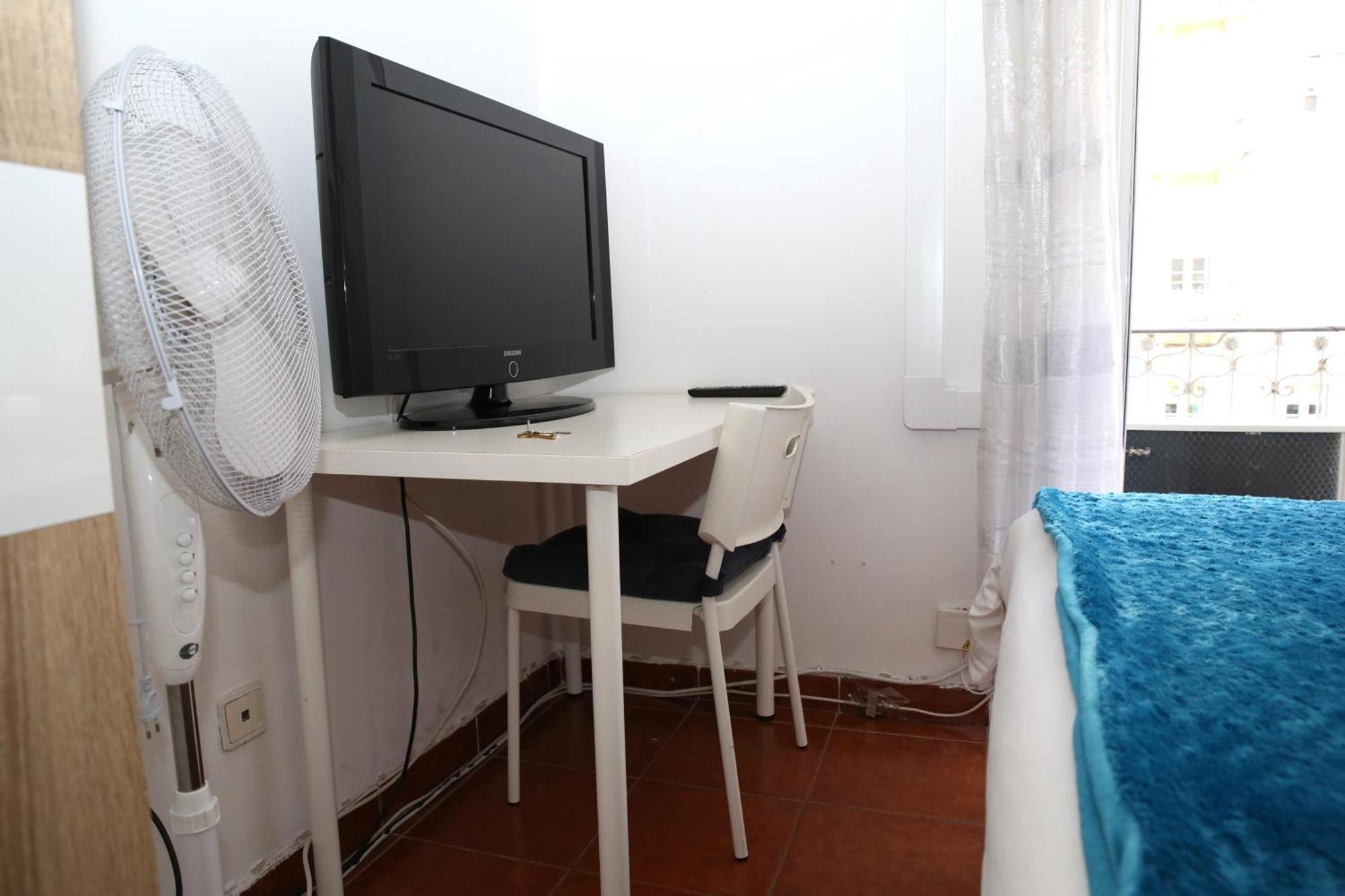 Bedroom Elegance Blue Homestay
