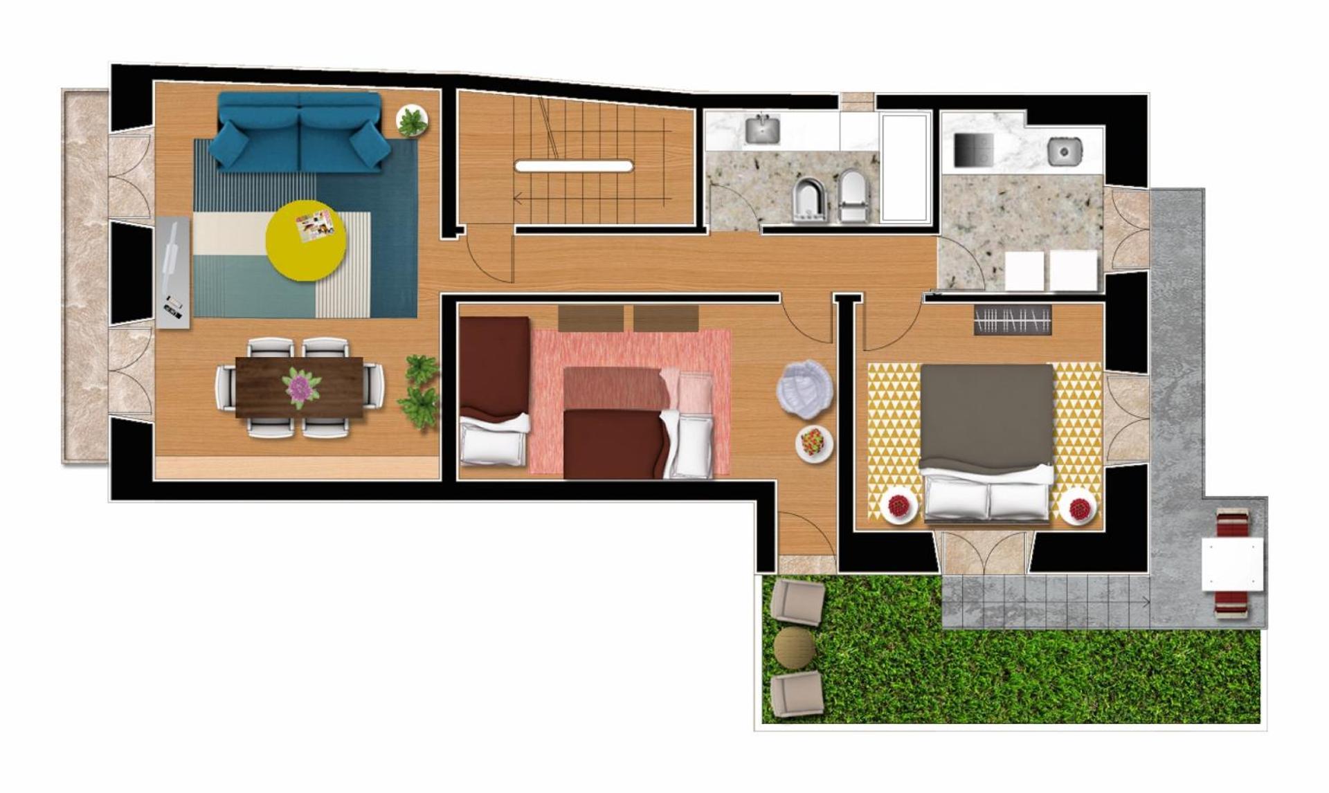 Sm1-happy At Hip Pr.real & Bair.alto + Private Patio! Lisbon