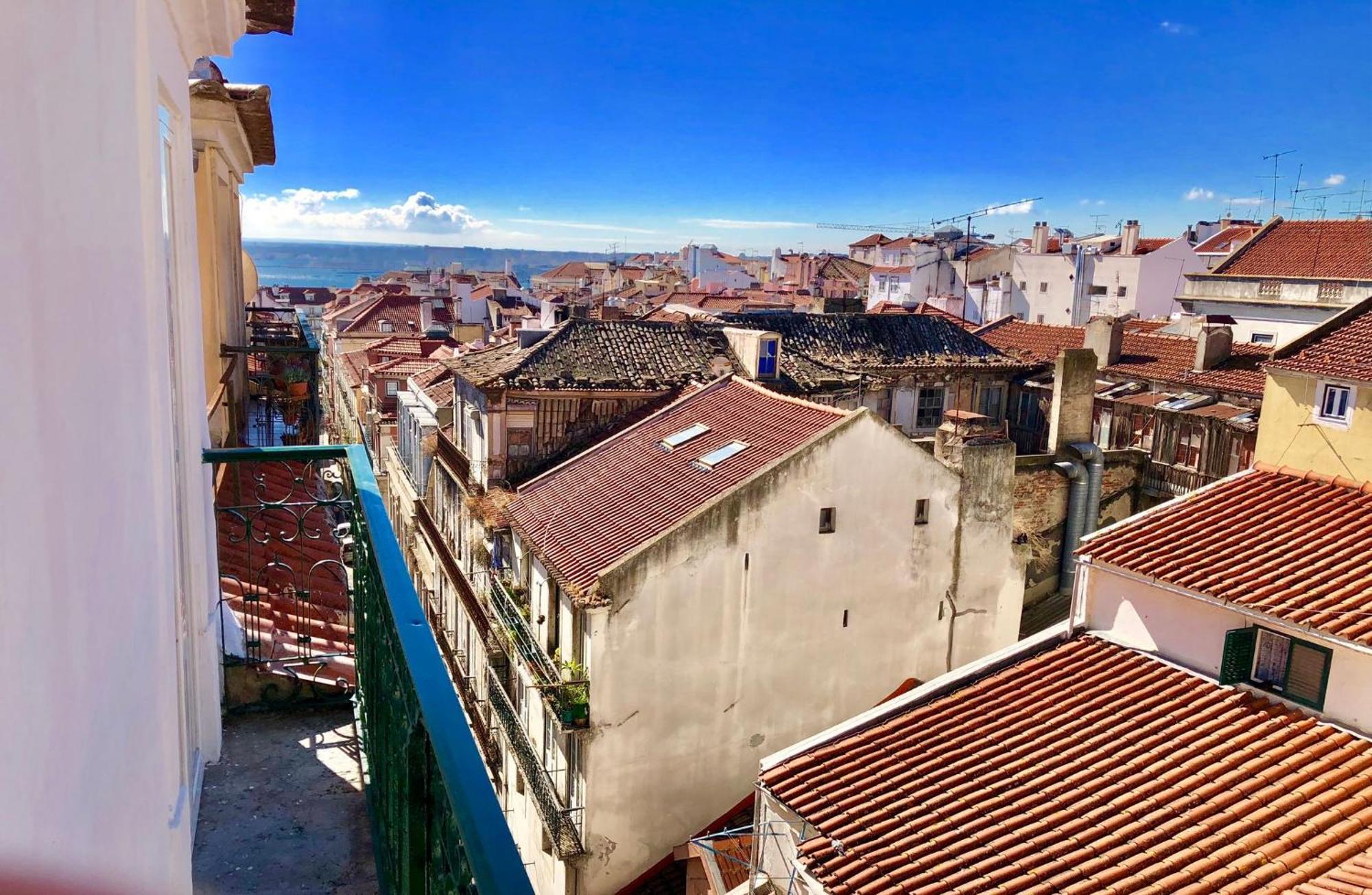 Downtown Penthouse Balcony River View * Lisbon