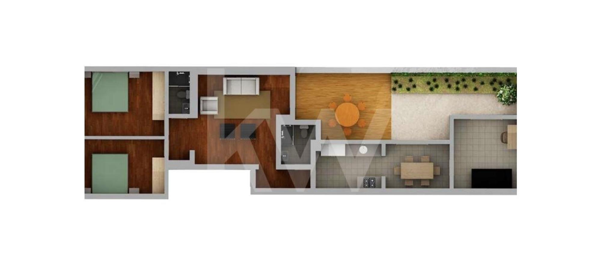 Stylish With Private Patio By Lovelystay Apartment