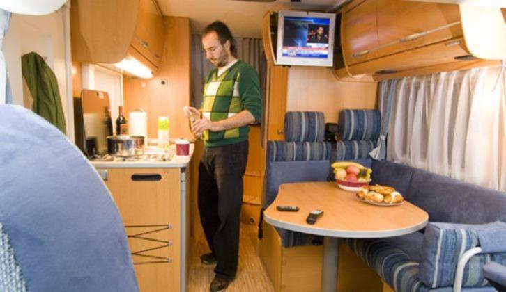 Hymer Campervan