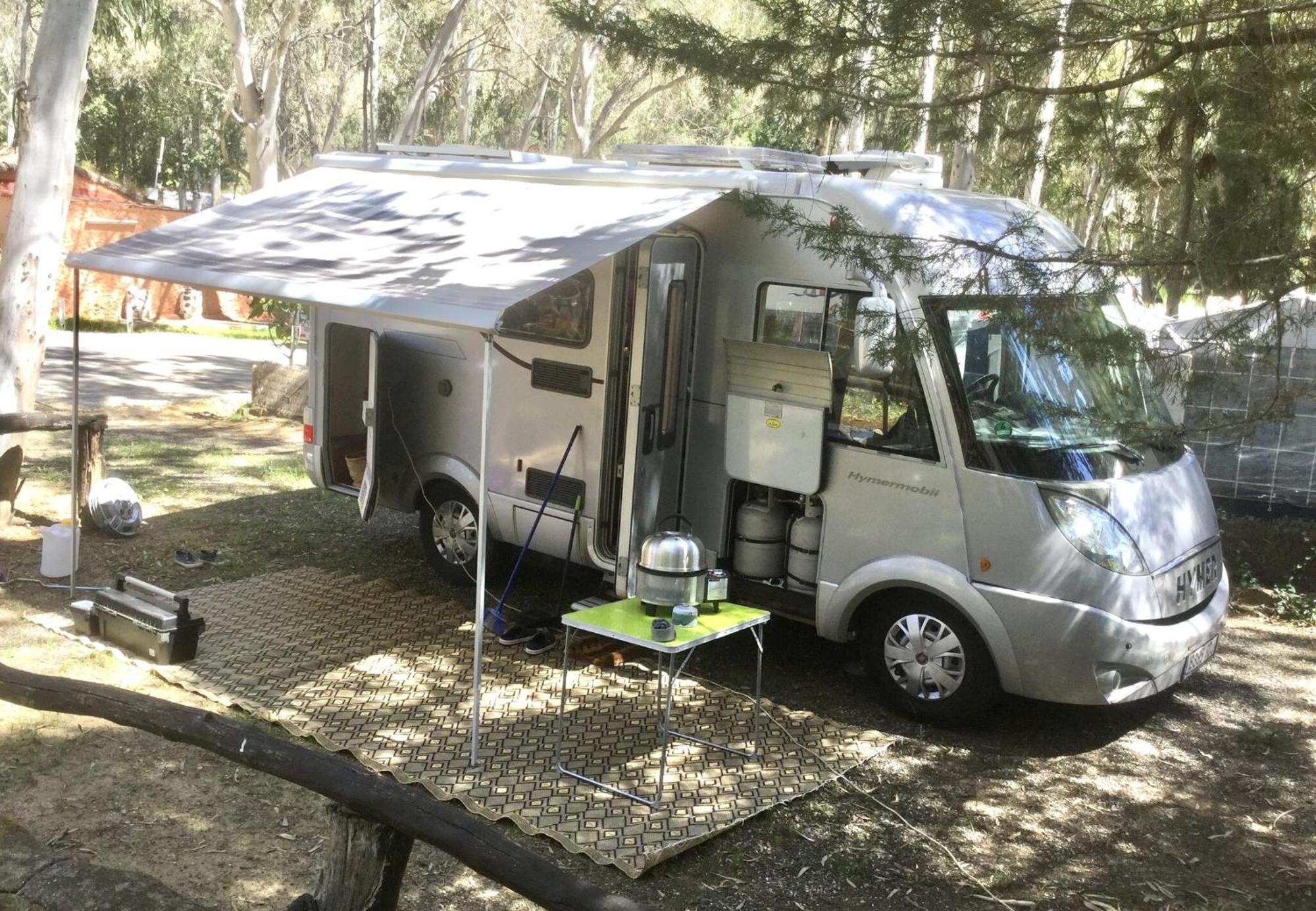 Hymer Campervan