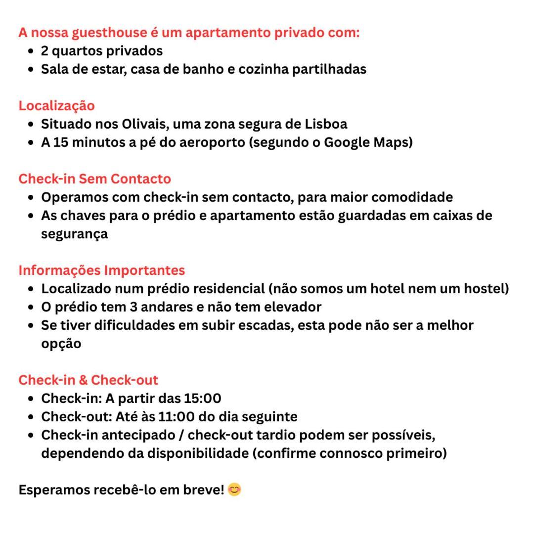 Quarto em Acomodações Particulares Airport Lisboa