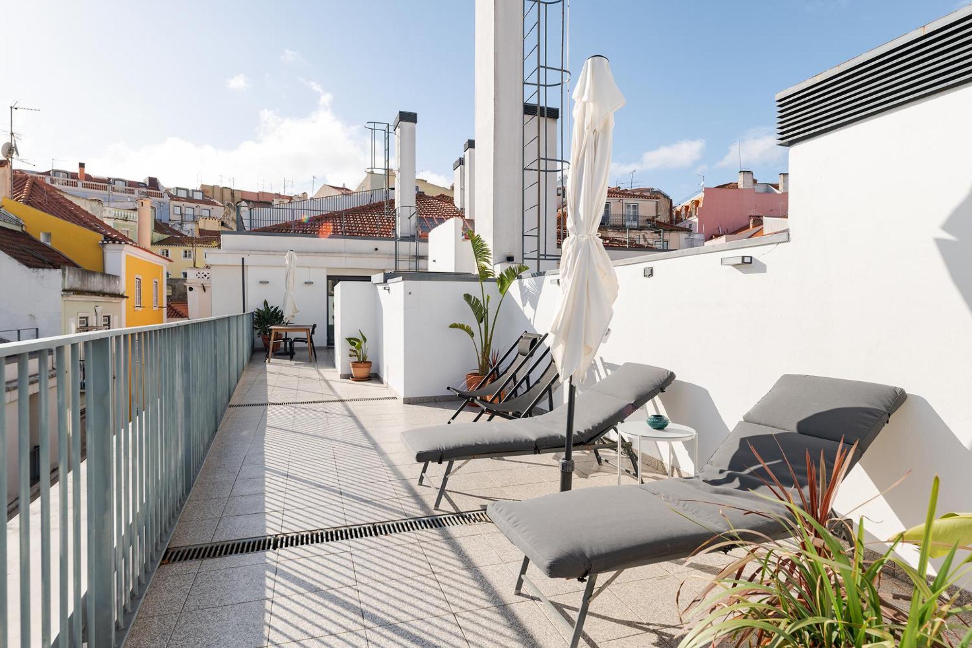 Apartment Penthouse For The Lovers - Parking & Views Lisbon