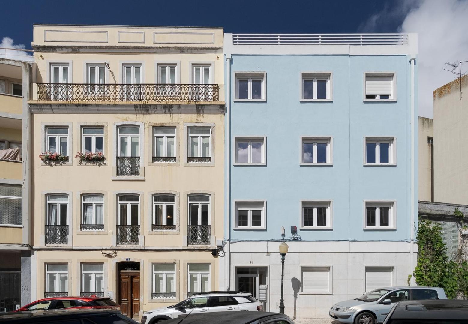 Apartment Hostwise - Flat W/ Balcony & Workspace Lisbon