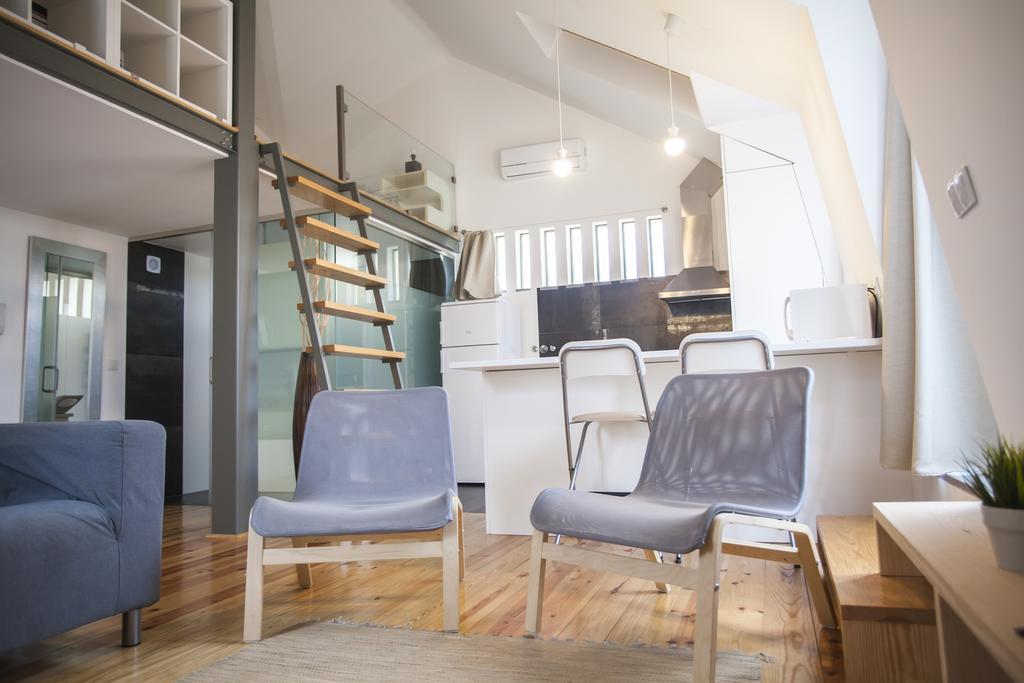 Apartment Mezzanine With A View In Bairro Alto Lisbon