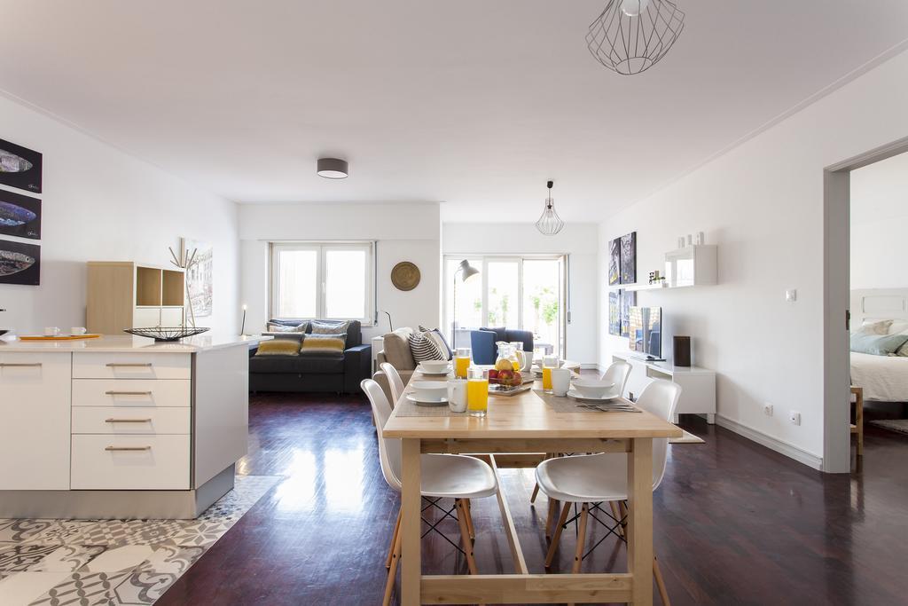 Joivy Superb 1-Bed Apt With Workspace And Terrace, Close To Avenida Da Liberdade *
