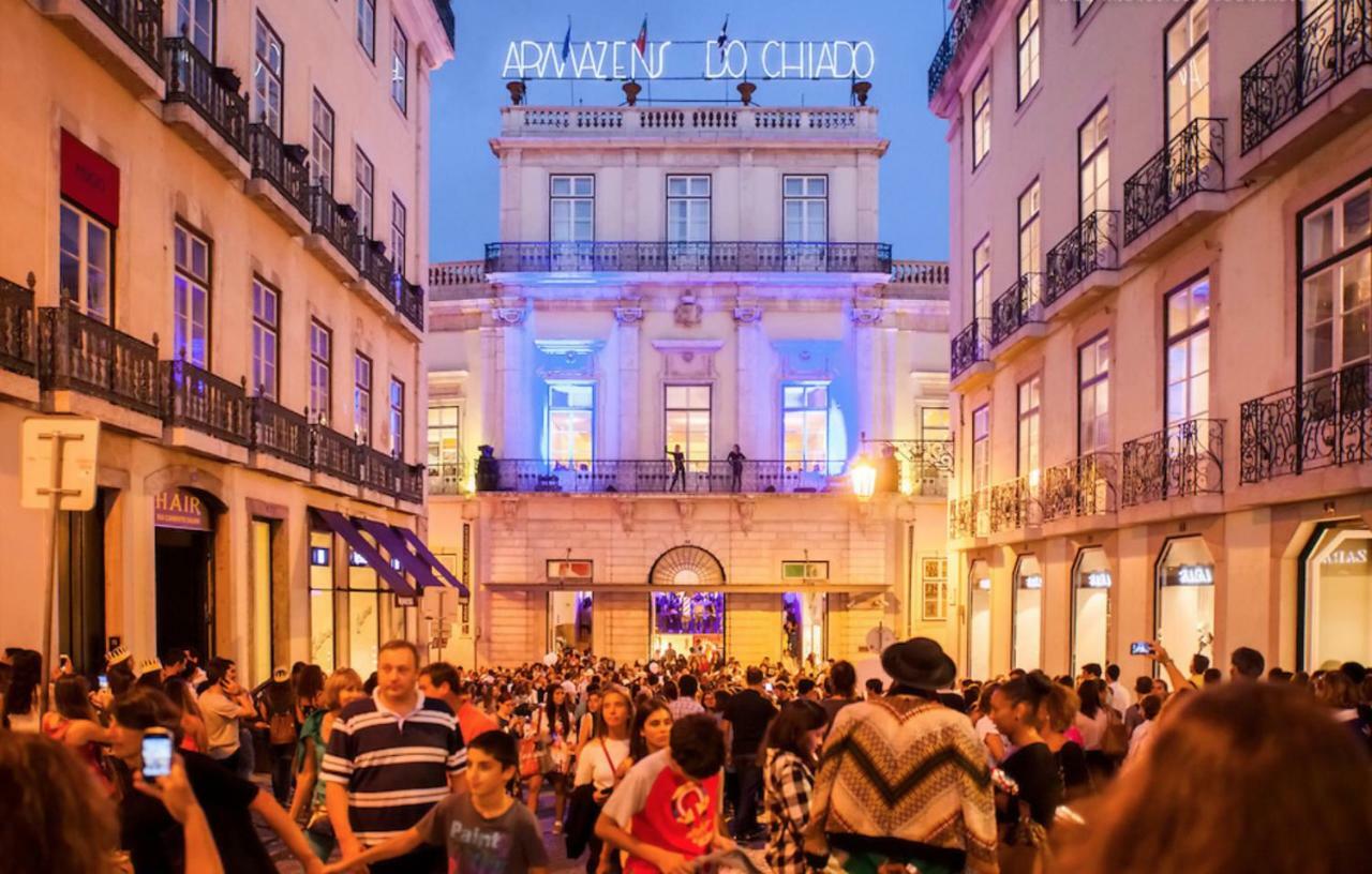 Chiado With View To The Castle *