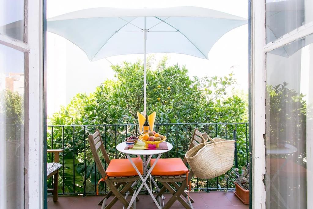 Principe Real Orange Tree W/ View 3 Bedrooms Flat! Apartamento Lisboa