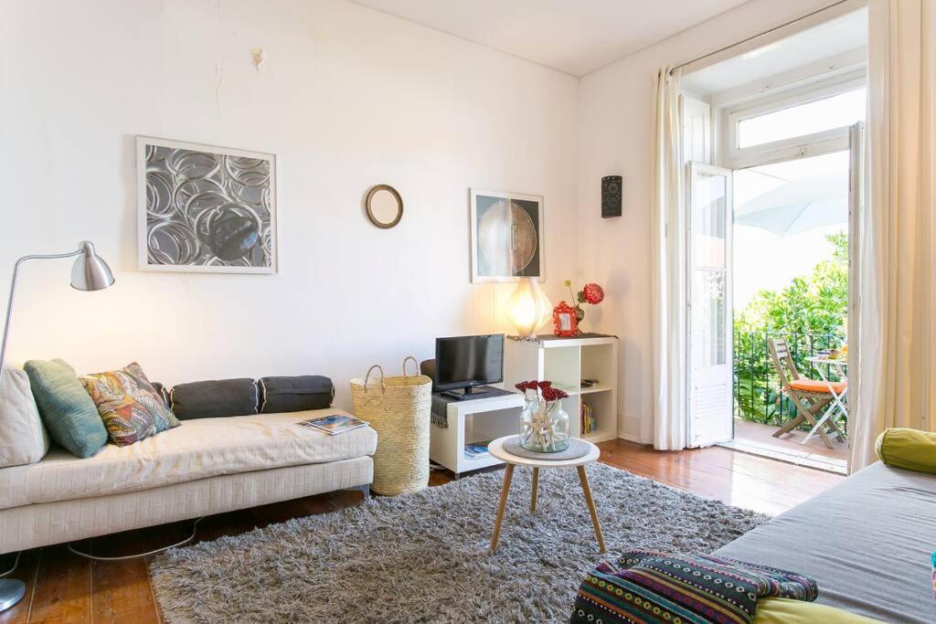Principe Real Orange Tree W/ View 3 Bedrooms Flat! Apartamento Lisboa
