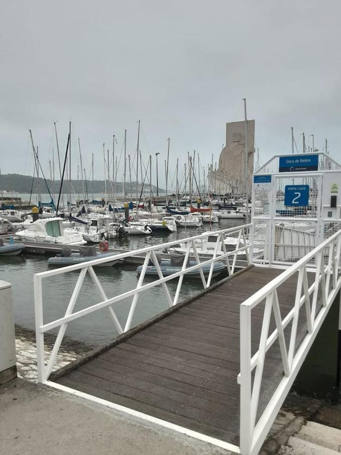 Vintage Sailboat In Belem Lisbon